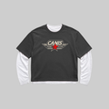 Camiseta 90s Gris