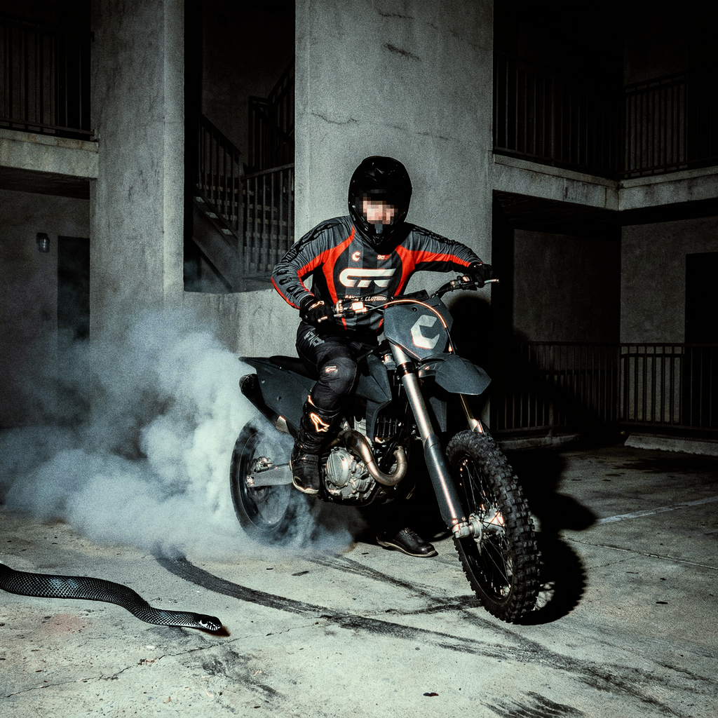 Jersey Cross | Gris/Roja