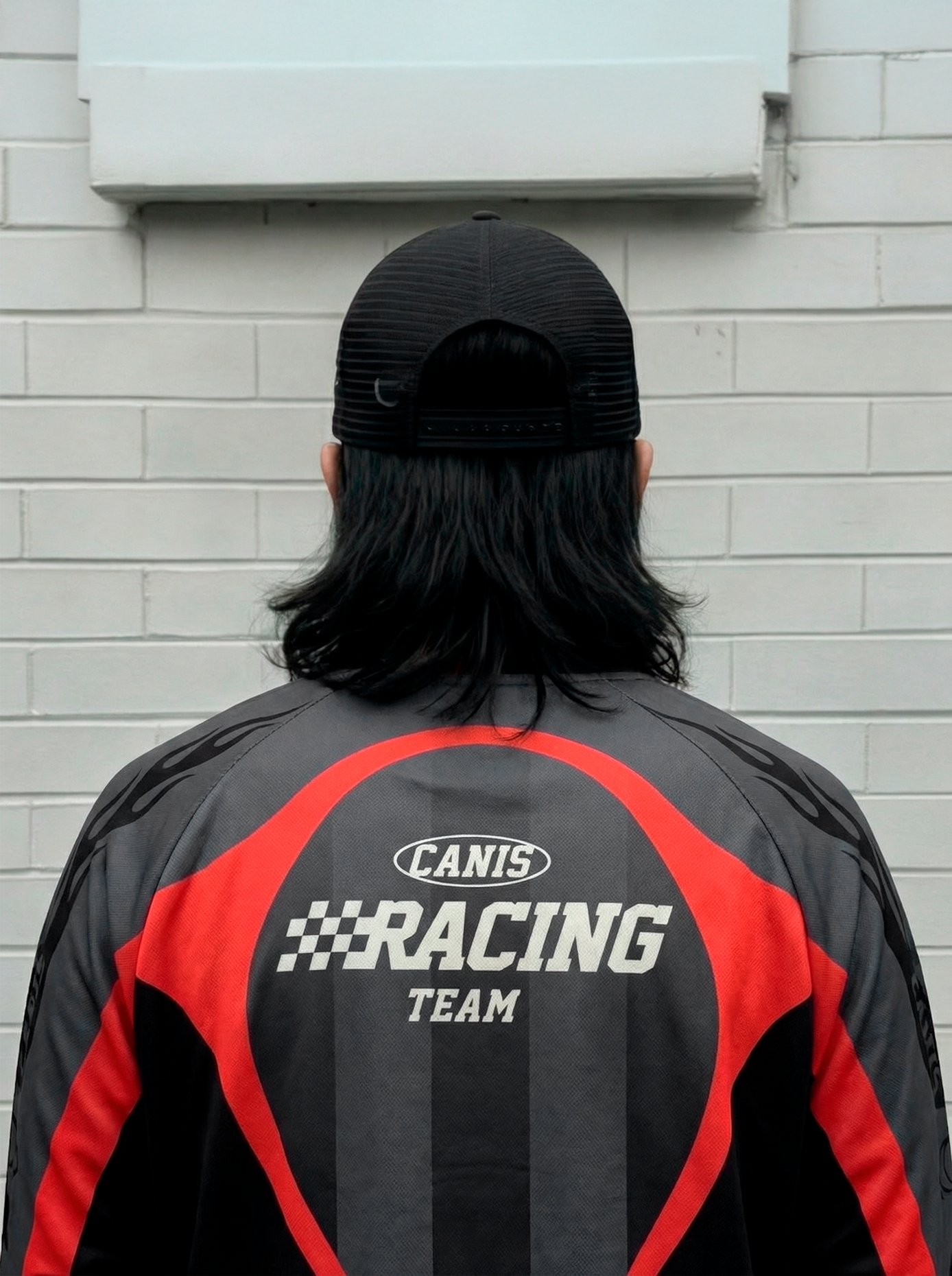 Jersey Cross | Gris/Roja